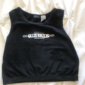 THE CUTEST CROPPED VINTAGE TANK